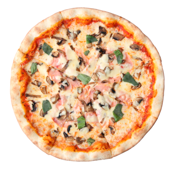 Pizzas Champignon c/ Jamón